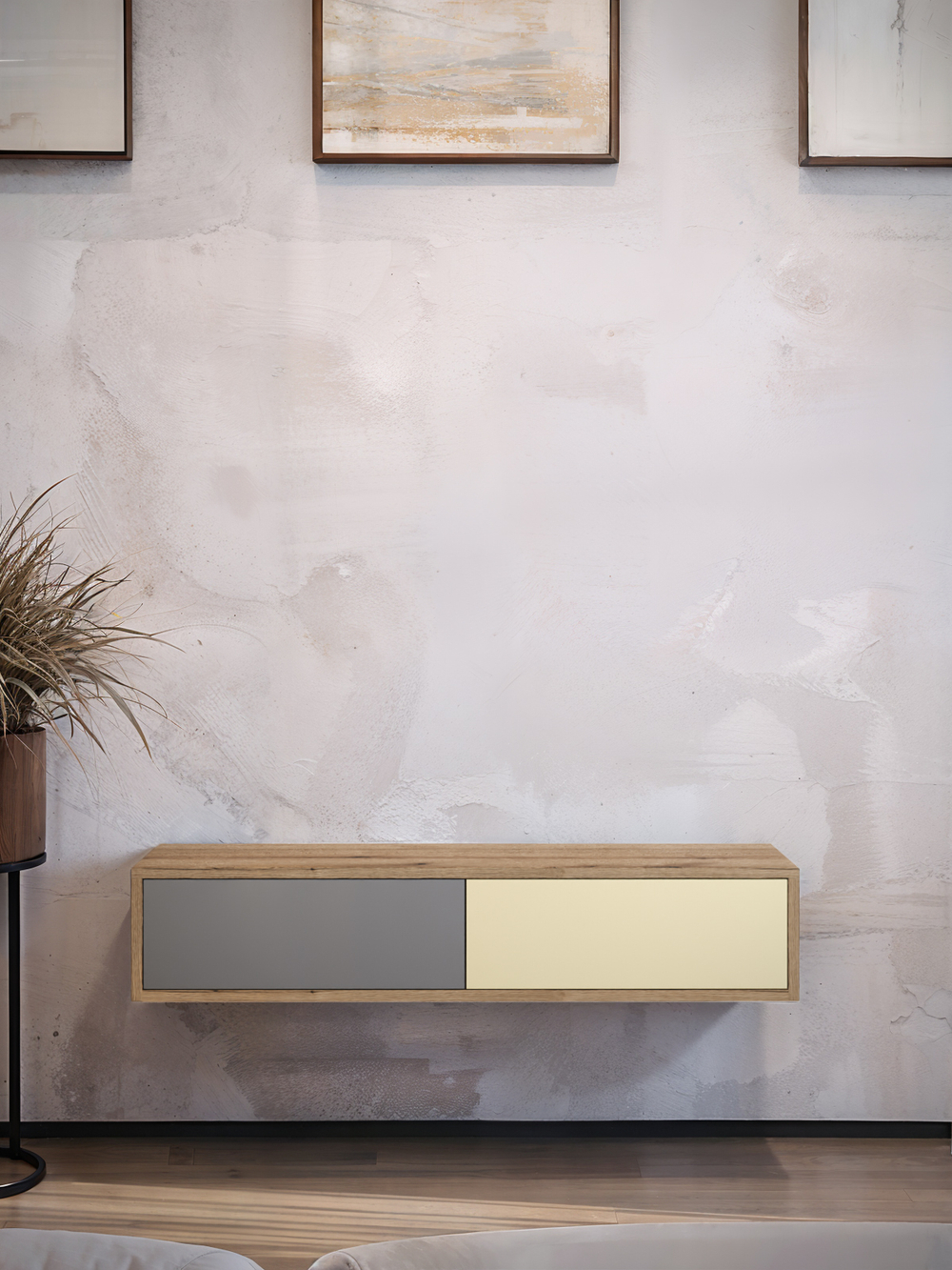 Тумба подвесная без перегородки _Д_ГсБ