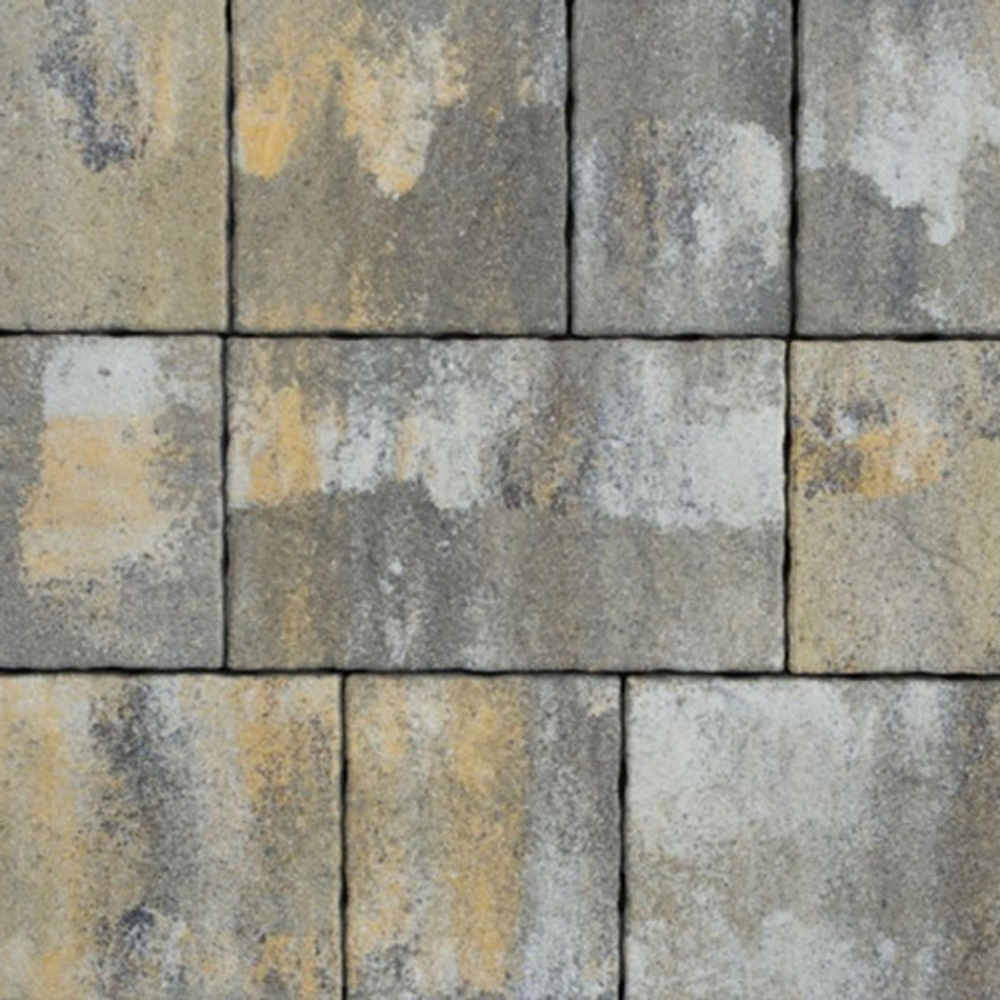 Тротуарная плитка АНТАРА, комплект из 6 видов плит Искусственный камень Базальт