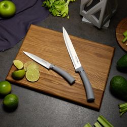 НАБОР НОЖЕЙ AGNESS НЖС НА ПЛАСТИКОВОЙ ВРАЩАЮЩЕЙСЯ ПОДСТАВКЕ 8 ПР.