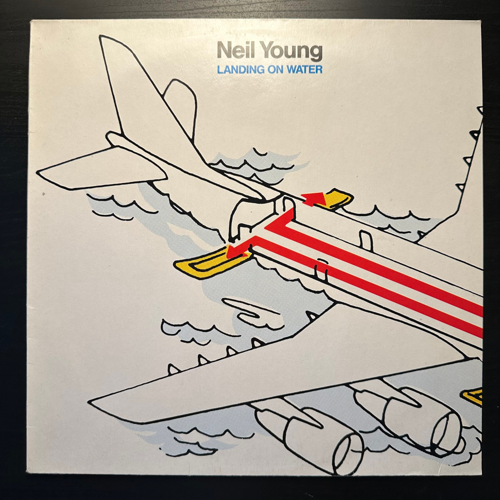 Neil Young - Landing On Water (Германия 1986г.)