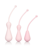 Набор вагинальных кегель из силикона Kegel Training Kit розовый