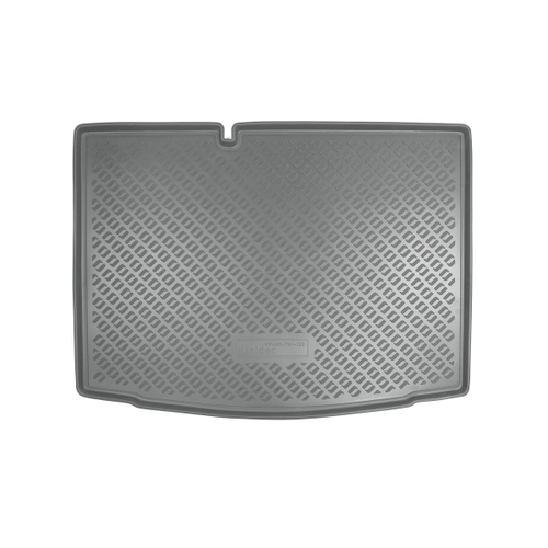 Коврик в багажник Norplast/Unidec для Skoda Fabia III в кузове NJ HB (2014-) Серый, полиуретан, арт.NPA00-T81-122-G