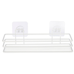 Полка подвесная 25*11,5*4,5см "White" на самоклеящейся основе