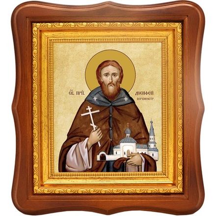 Досифей Верхнеостровский, Псковский преподобный. Икона на холсте.