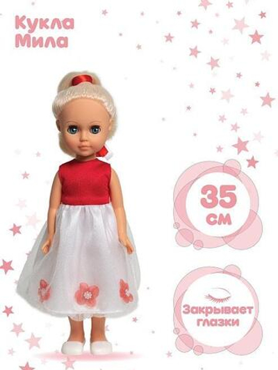 Кукла Мила праздничная 5 35 см. (Весна)