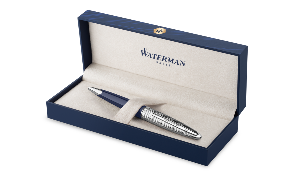 Шариковая ручка Waterman Carene22 SE deluxe Blue CT, стержень: M, цвет: Blue, в подарочной упаковке