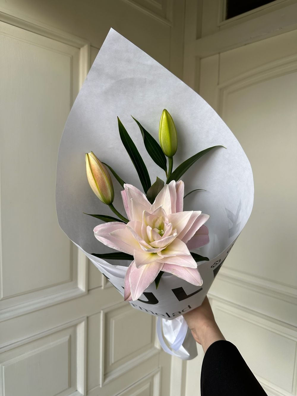 Кулек из пионовидной лилии