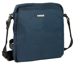 Фото сумка кросс-боди BUGATTI Contratempo синяя нейлон с гарантией