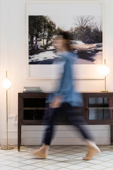 Торшер Le Vita золотой