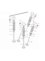 Шайба регулировочная для снегоходов Yamaha 3LD12168M100