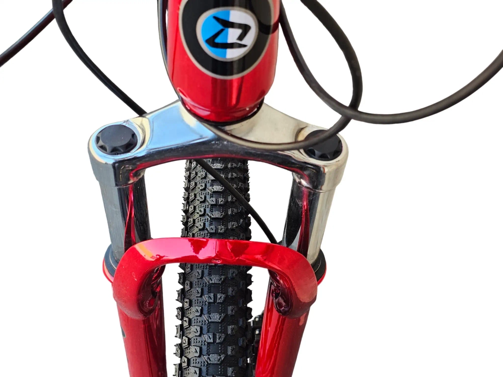 Велосипед Dinos 26" 21скор (стальная рама, диск. тормоз, Литые диски 6 лучей) Красный (DIN-40-5)