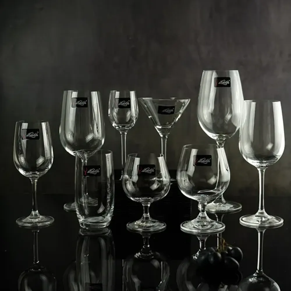 Бокал для вина 450 мл хр. стекло Bistro "Edelita" d 6 см h24,5 см P.L. - BarWare [6]