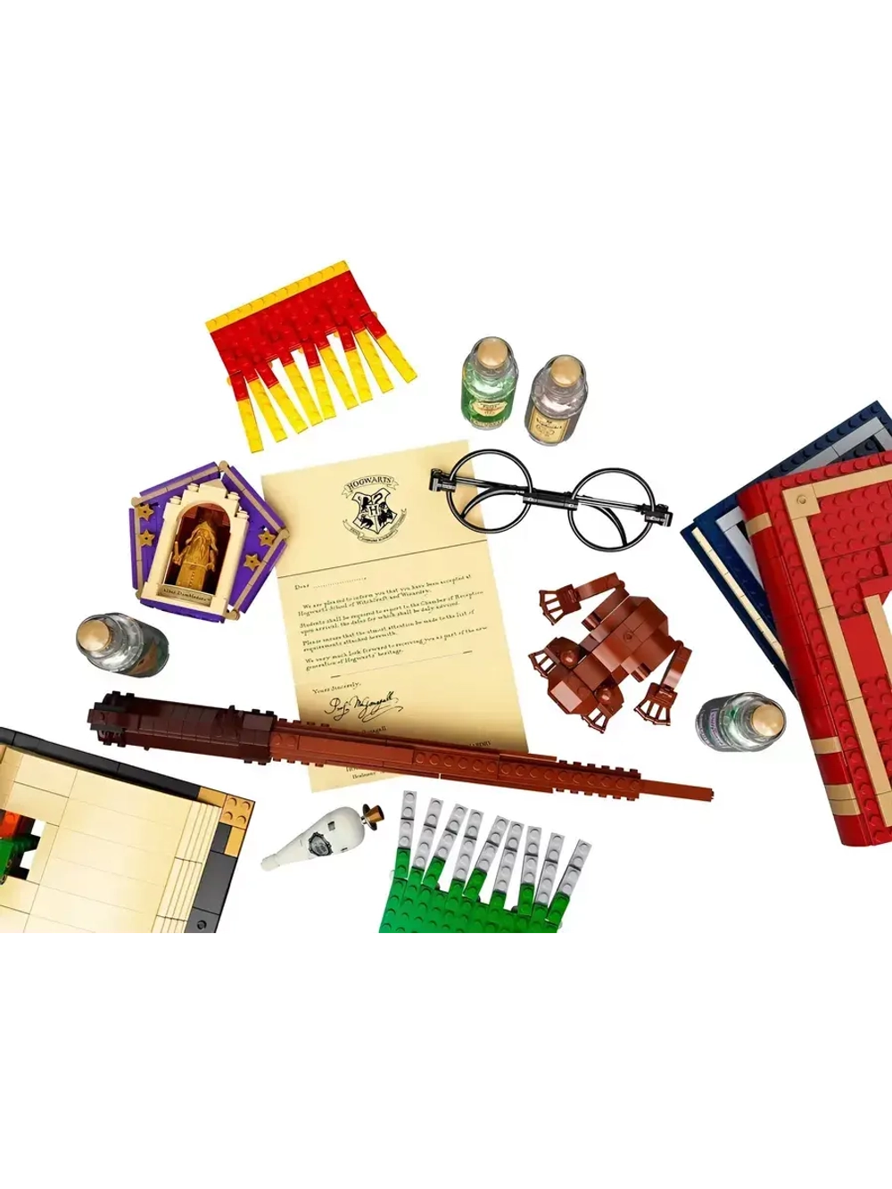 Конструктор Гарри Поттер Большая букля Символы Хогвартса