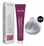 OLLIN SILK TOUCH 9/8 блондин жемчужный 60мл Безаммиачный стойкий краситель для волос