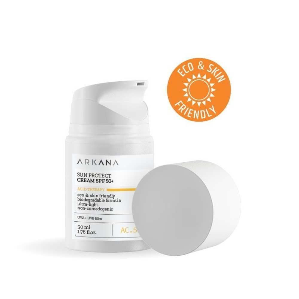 Солнцезащитный крем для лица SPF 50, Sun Protect Cream SPF 50+ , 50 мл