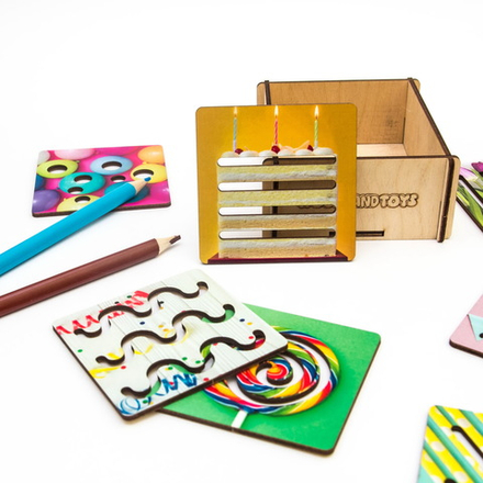 Линейки-трафареты "Праздник"