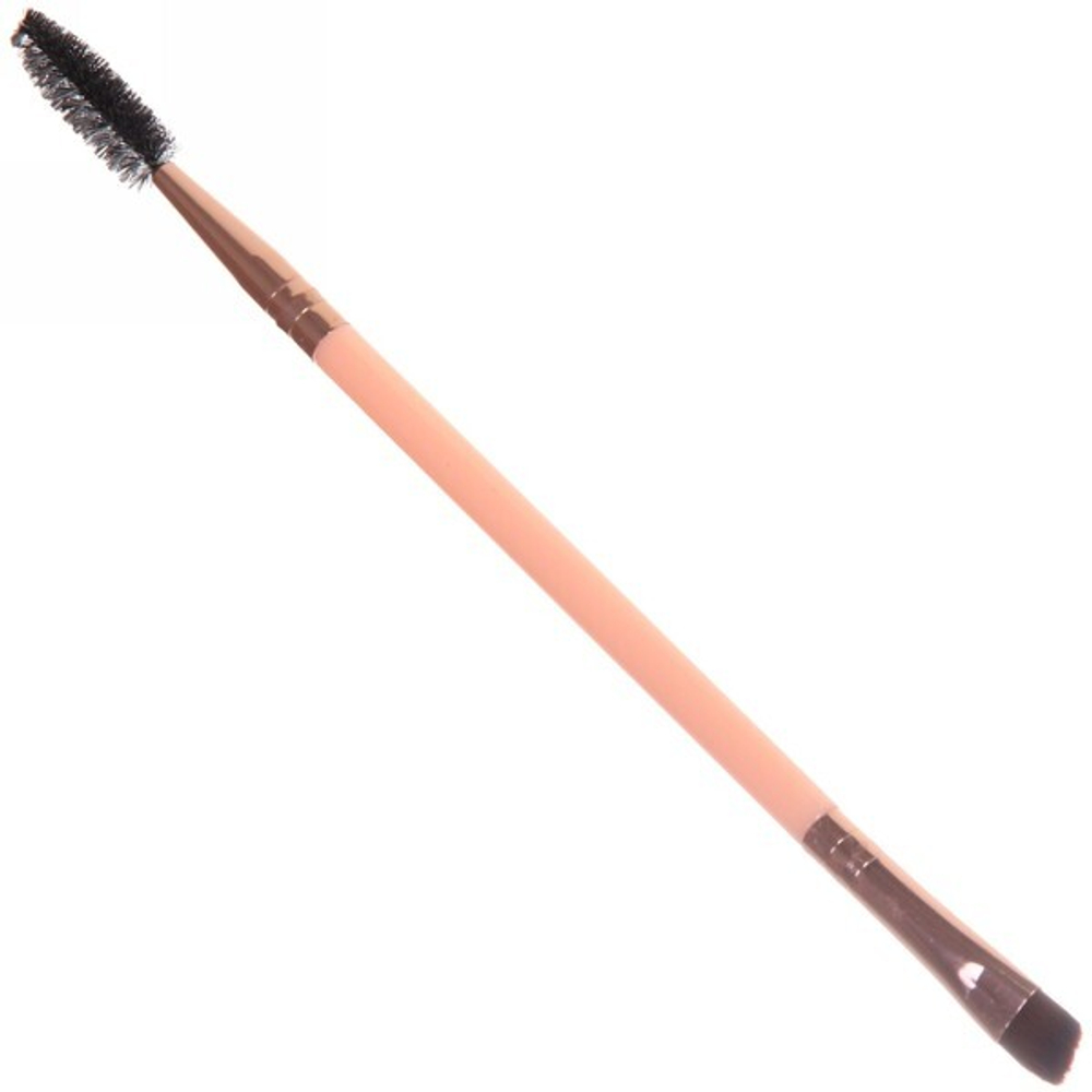 Кисть для контурирования бровей двухсторонняя «Beauty - Set», цвет черный