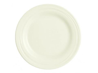 БИО Тарелка 180*18мм одн.кукурузный крахмал Бежевая /50шт