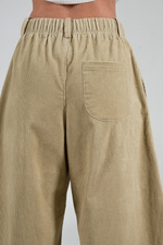 Брюки вельвет о-силуэта