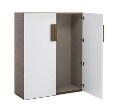 KYO Каркас шкафа L120 H150 ОРЕХ/БЕЛЫЙ