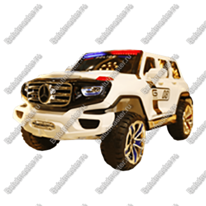 Детский электромобиль "Mercedes/Мерседес" белый, стандартная комплектация
