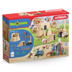 Schleich S 41462 — Игровой набор Schleich Большая исследовательская станция динозавров — фото 1