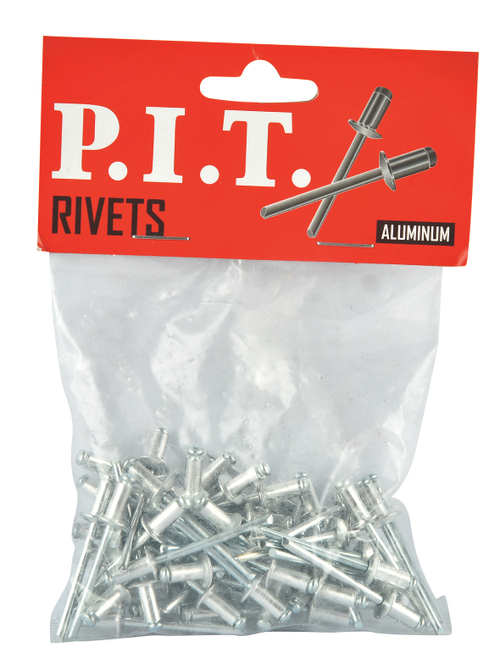 Заклепки алюминиевые PIT 3.2x8 мм 50 шт HHDR03-0832
