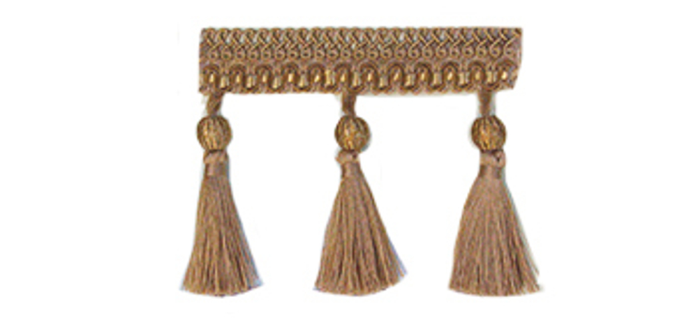 10007/24 Бахрома с кисточками и бубенчиками