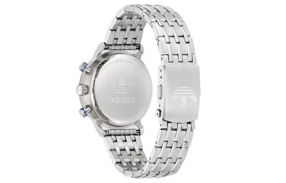 Adidas Originals STYLE Wrist Watch Quartz Movement Stainless Steel Strap Black Dial Men"s Watches 50m Water Resistant