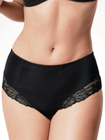 Трусы-слипы с высокой линией талии Perla (Размер: 3 размер) (Цвет: телесный)