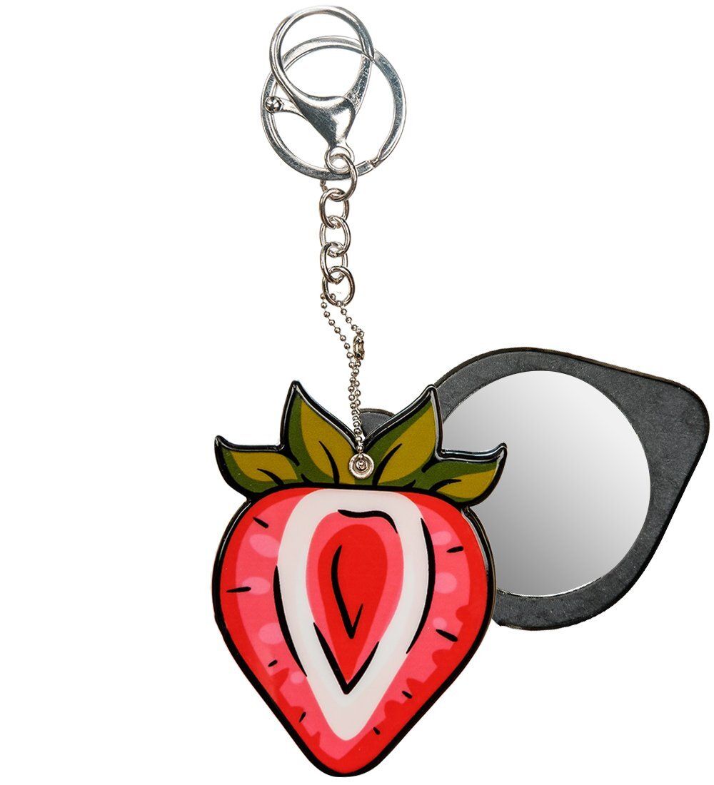 MR-160 Брелок с зеркальцем «Клубника» Mark Rita