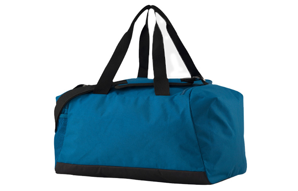 PUMA Fabric Travel Bag Portable One Shoulder Crossbody Gym Bag Unisex Dark Blue