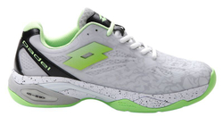 Мужские кросовки для Padel Lotto Superrapida 200 III - all white/green apple neon