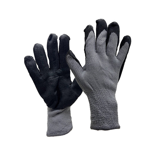 Перчатки прорезин серо/черные 47 гр