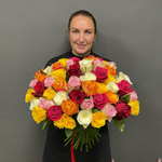 Букет из роз «Фантастик микс 51»