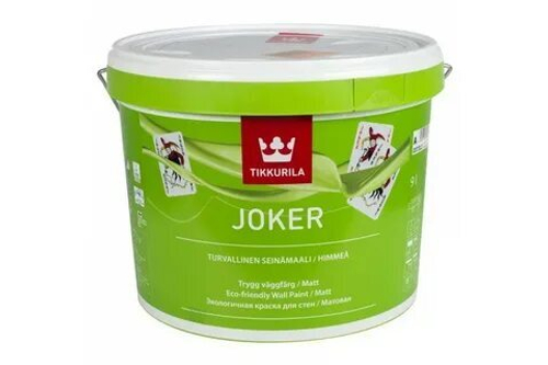 TIKKURILA Joker краска акрил. матовая база A 9 л