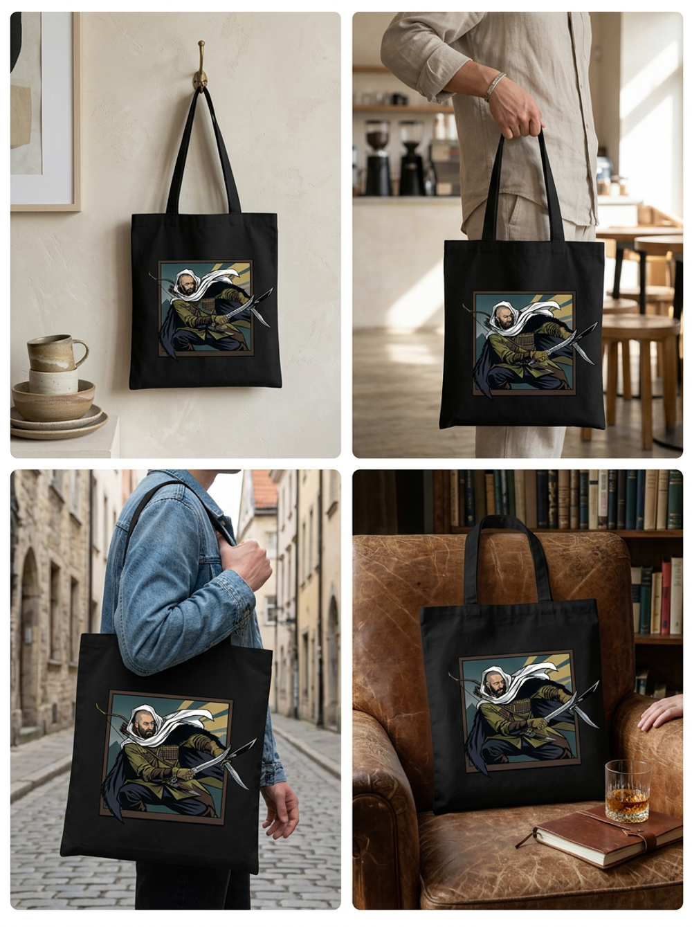 Шоппер - с уникальным изображением "Черкес"