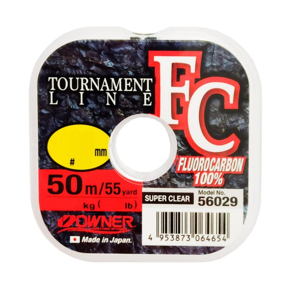 OWNER Леска Tournament FC 50м 0.29мм 5.4кг