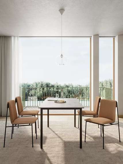 Стул Bam терракотовый