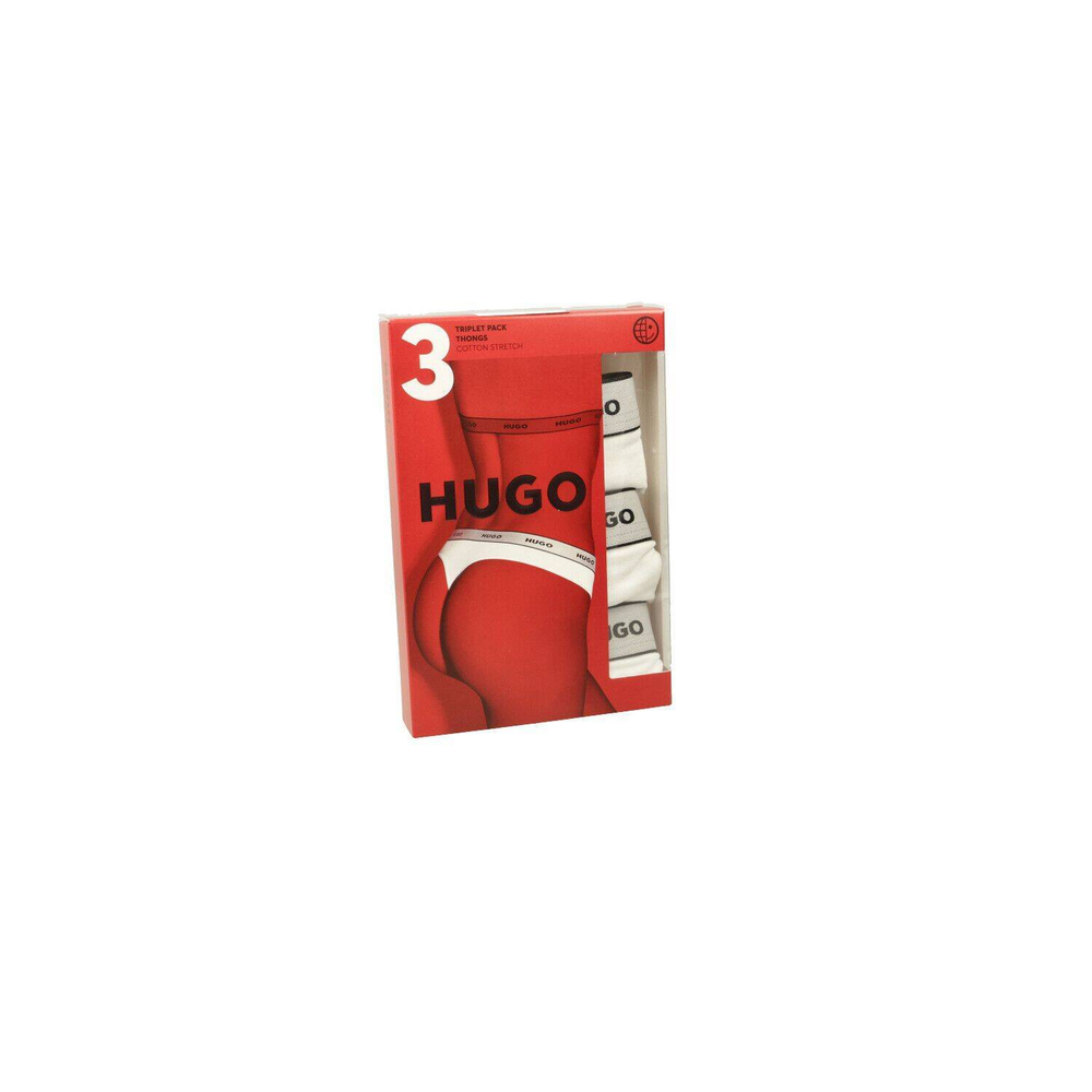 стринги 3-pack Hugo Bodywear - белый(50469681)