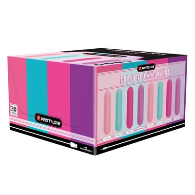 Набор из 32 вибропуль Stefan (Цвет: разноцветный)