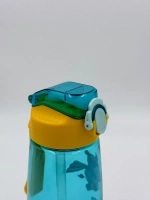 Бутылка для воды с трубочкой силиконовой 480 мл новинка