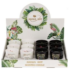 GAEM Свеча ароматическая (блок микс 12шт), L7 W7 H8 см, 2в.