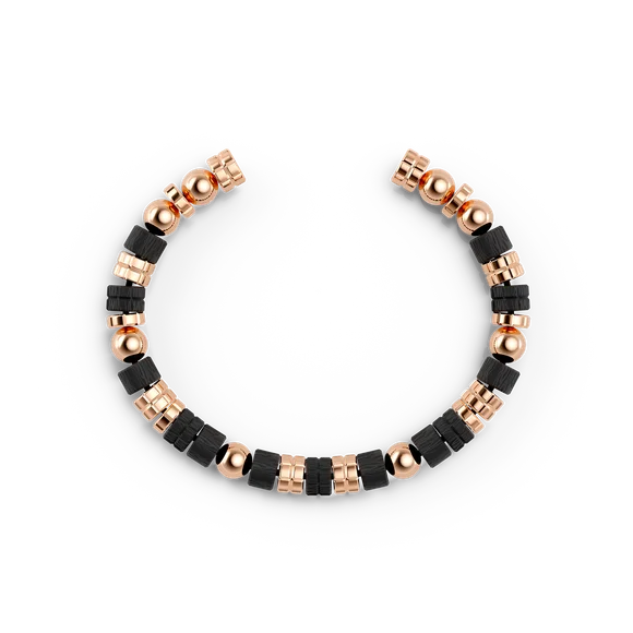 Бэнгл - Rose Gold Carbon