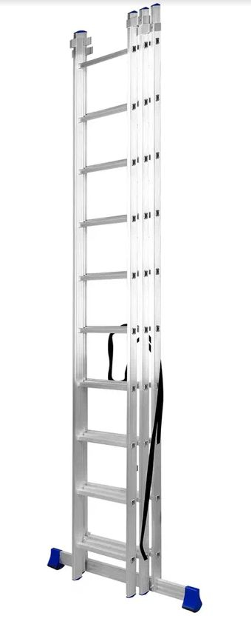 Лестница алюмин.  3секц* 10ступеней (2,84м-4,51м-6,17м) / МОНТАЖНИК