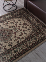 Ковер D389 - BEIGE - Прямоугольник - коллекция COLIZEY размер 60*110 см