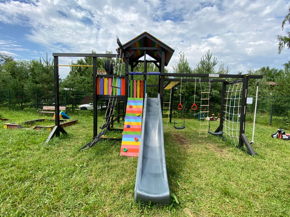 Детская площадка Савушка 2 (BLACK EDITION)