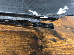 Решетка переднего бампера левая Skoda Karoq 17-нв Б/У Оригинал 57a807367