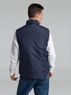 Жилет светоотражающий Lattvind, темно-синий