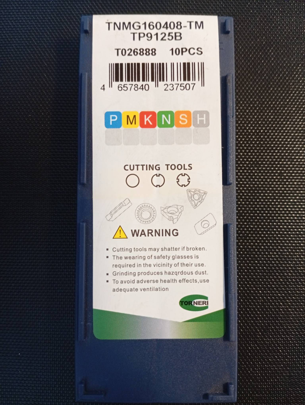 Пластина токарная TNMG160404-TM TP9125B